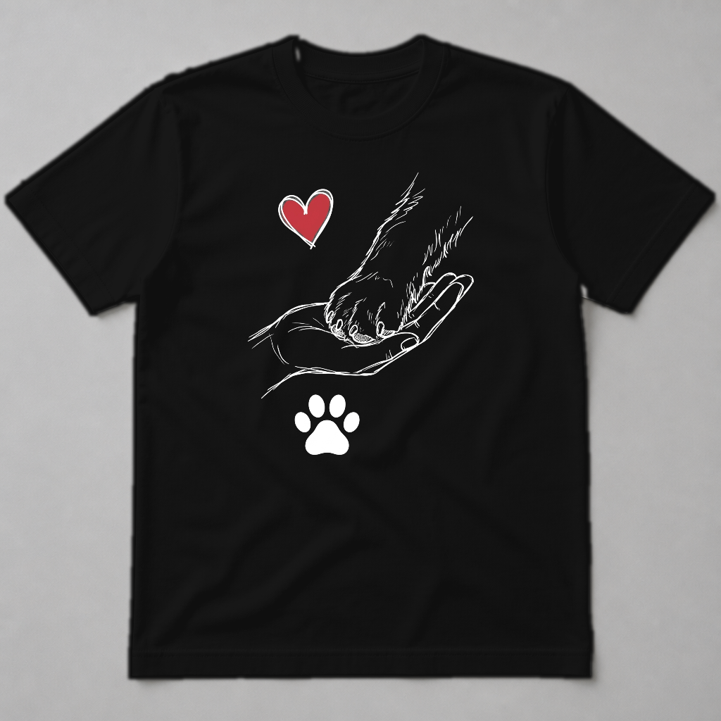 HAND AND PAW - DOG
