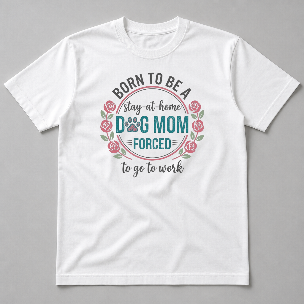 BORN TO BE A STAY AT HOME DOG MOM FORCED TO GO TO WORK