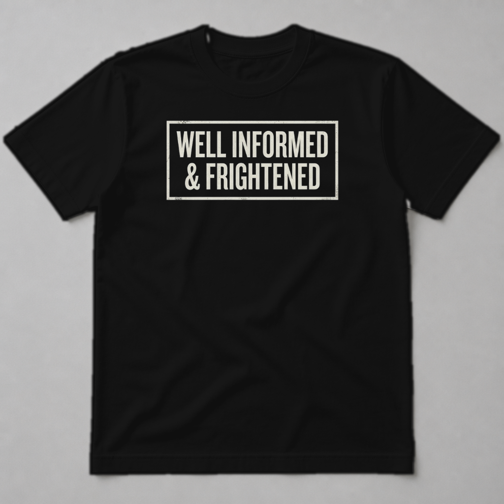 WELL INFORMED FRIGHTENED