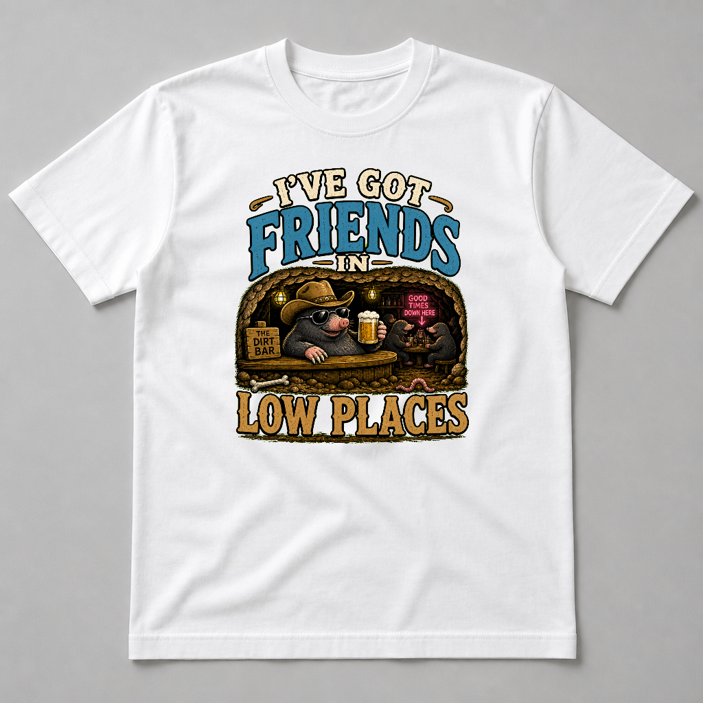 I'VE GOT FRIENDS IN LOW PLACES - MOLES