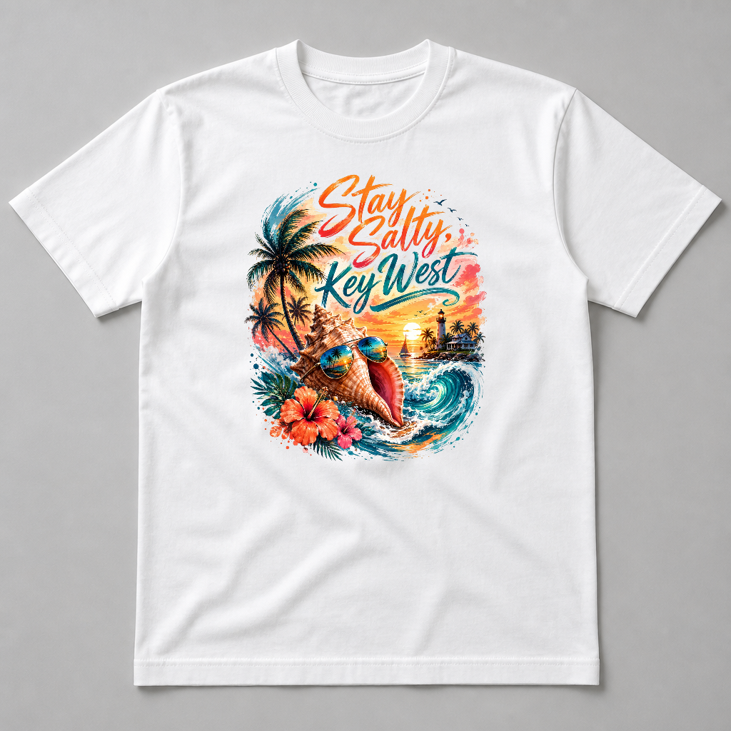 STAY SALTY KEY WEST - CONCH